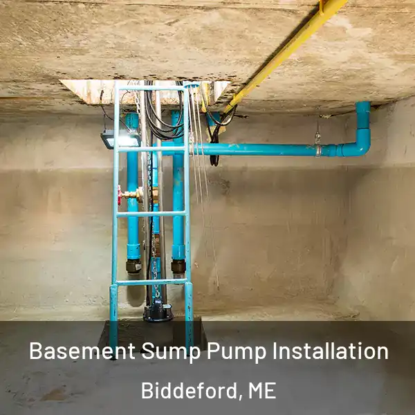  Basement Sump Pump Installation Biddeford, ME