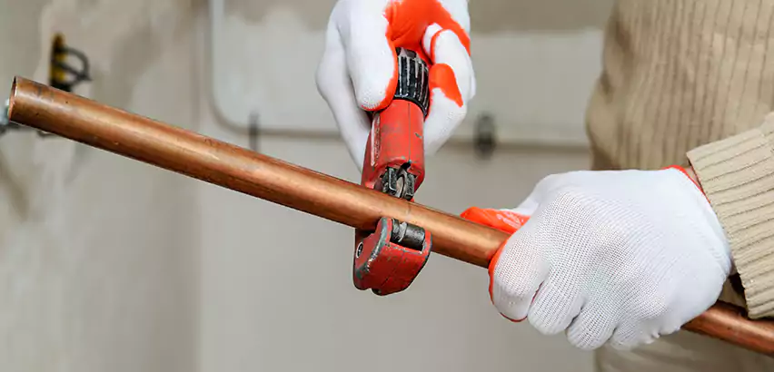 Temporary Copper Pipe Repair Biddeford, ME