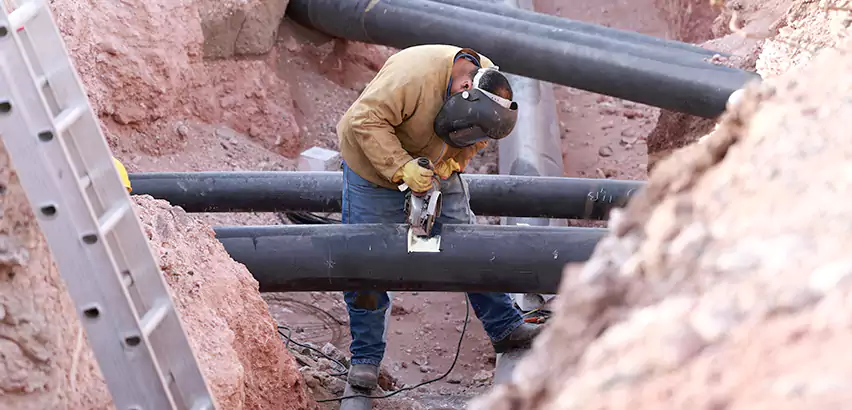 Cast Iron Sewer Pipe Replacement in Biddeford