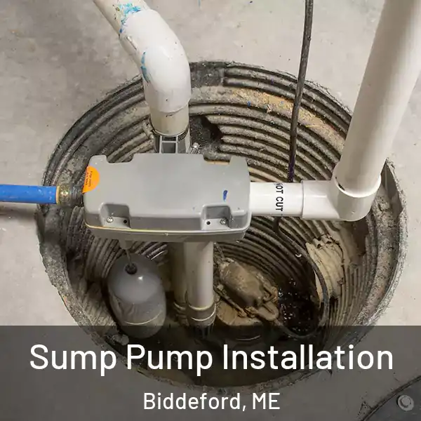 Sump Pump Installation Biddeford, ME